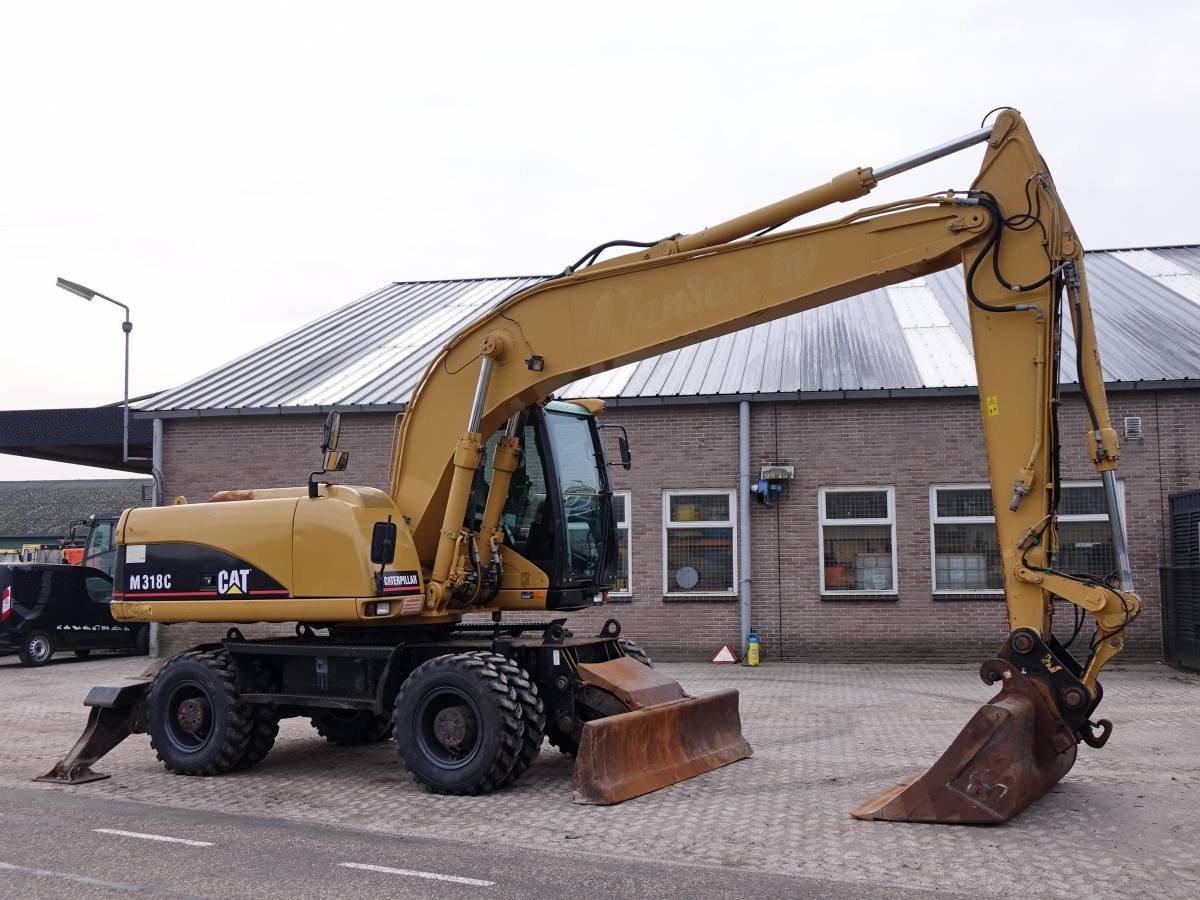 2005-Caterpillar-M318C-003.jpg Mobilbagger Caterpillar M318C 2005 – 19,7 t – Gebraucht – Bild 1