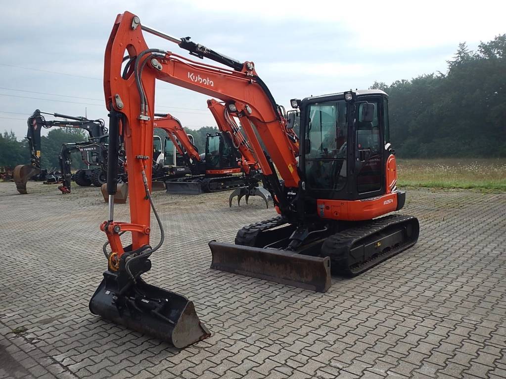 2014-Kubota-KX057-2.jpg Minibagger Kubota KX057-4 (2014) – 5,5 t – Gebraucht – Bild 1