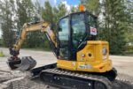 Minibagger CAT 305CR (2022) – 153 Betriebsstunden – Gebraucht – Bild 4