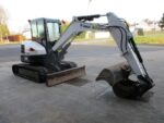 Gebrauchter Minibagger Bobcat E45 (2014) – 4,63 t – Kubota-Motor 30,2 kW – Bild 2