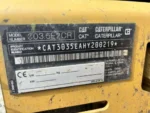 CATERPILLAR 303.5E CR Minibagger – gebraucht – Bild 12