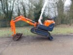 Gebrauchter Kubota K008-3 Micro (2013) – Minibagger 0,8 t mit neuem Motor – 2.694 Std. – Bild 2