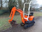 Gebrauchter Kubota K008-3 Micro (2013) – Minibagger 0,8 t mit neuem Motor – 2.694 Std. – Bild 3
