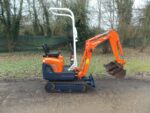 Gebrauchter Kubota K008-3 Micro (2013) – Minibagger 0,8 t mit neuem Motor – 2.694 Std. – Bild 6