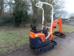 Gebrauchter Kubota K008-3 Micro (2013) – Minibagger 0,8 t mit neuem Motor – 2.694 Std. – Bild 7