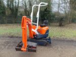 Gebrauchter Kubota K008-3 Micro (2013) – Minibagger 0,8 t mit neuem Motor – 2.694 Std.