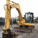 Gebrauchter Minibagger Komatsu PC78MR-6 (2004) – 8,3 t – Motor 40,5 kW