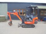 Gebrauchter Kubota KX015-4 (2018) – Minibagger 1,5 t, gewartet mit 3 Löffeln – 1.394 Std.
