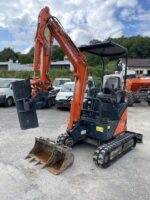 Gebrauchter Hitachi ZX17U-2 Minibagger (2013) – 1,8 t mit Yanmar-Motor und 3 Löffeln – Bild 2