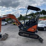 Gebrauchter Hitachi ZX17U-2 Minibagger (2013) – 1,8 t mit Yanmar-Motor und 3 Löffeln