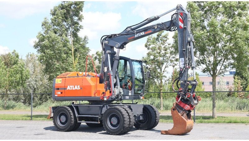 Pelle-Atlas-140W-1-03.jpg Mobilbagger Atlas 140W 2014 – 14 t – 4.604 Betriebsstunden – Gebraucht – Bild 1