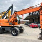 Mobilbagger Doosan DX140W 2010 – 14,8 t – 7.857 Betriebsstunden – Gebraucht