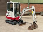 Gebrauchter Minibagger Takeuchi TB216 (2015) – 1,8 t – 3.365 Betriebsstunden – Überholt – Bild 3