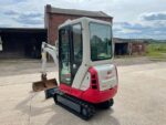 Gebrauchter Minibagger Takeuchi TB216 (2015) – 1,8 t – 3.365 Betriebsstunden – Überholt – Bild 10