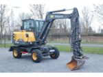 Mobilbagger Volvo EW60E 2022 – 117 Betriebsstunden – Tiltrotator und Zubehör