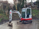 TAKEUCHI TB016 1.6 Tonnen Minibagger – gebraucht – Bild 2