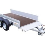 Gebremster Doppelachsanhänger Humbaur Alumaster Tandem 2500 – 3030x1500x350 mm – 2500 kg zulässiges Gesamtgewicht (zGG)