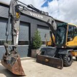 Volvo EW140C 2008 – Pelle sur pneus d'occasion de 14,6 tonnes