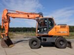 Mobilbagger Doosan DX170W 2009 – 17,7 t – 5.253 Betriebsstunden – Gebraucht