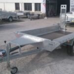 Remorque porte-engin TEMA Builder 3015S/2700 – PTAC 2700 kg – Double essieu – Image 2