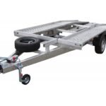 Remorque porte-voiture 1800 kg – Plateau 380 × 180 cm – Treuil & rampes