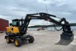 Mobilbagger Volvo EW60E 2017 – 5,9 t – Hammer + 3 Anbaugeräte – 3.635 Betriebsstunden – Image 2
