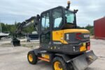 Mobilbagger Volvo EW60E 2017 – 5,9 t – Hammer + 3 Anbaugeräte – 3.635 Betriebsstunden – Image 3